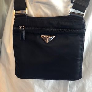 Prada tessuto cross body small bag